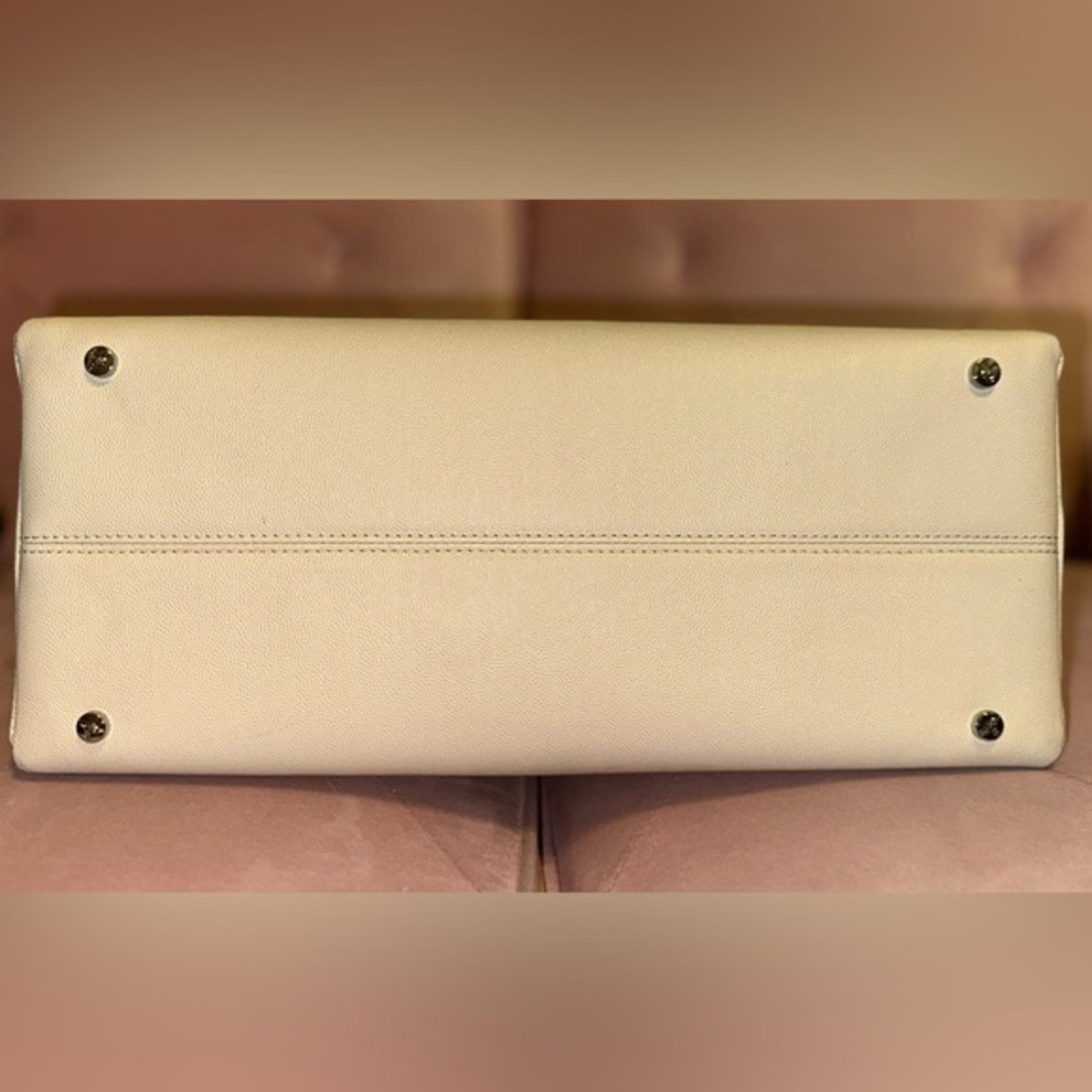 Vivienne Westwood WINDSOR MEDIUM BAG BEIGE/WHITE - Picture 12 of 12